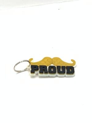 Proud Pops Keyring