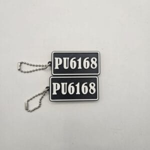 License Plate Keyrings