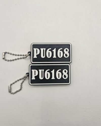 License Plate Keyrings