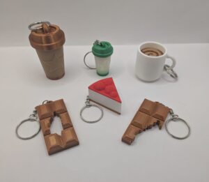 Delectable Dessert Keychains